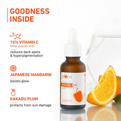 15% Vitamin C Face Serum with Mandarin (20ml)