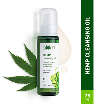 Hemp Cleansing Oil with Squalane & Bisabolol