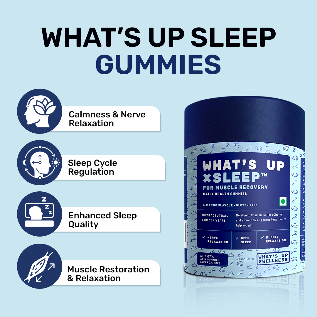 Sleep Gummies For Men & Women by What’s Up Wellness