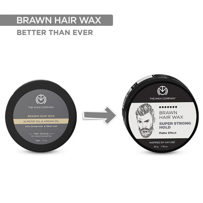 Brawn Hair Wax | Almond & Argan Oil