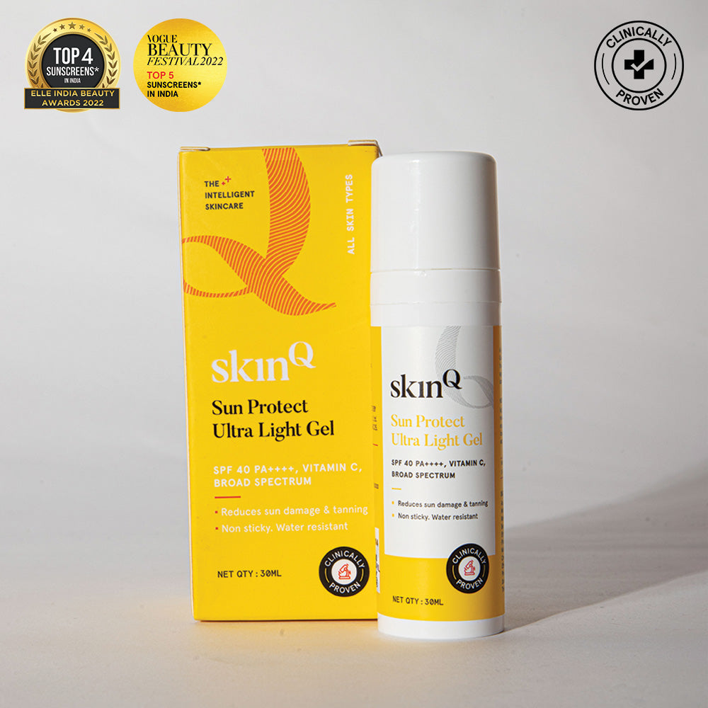 Sun Protect Ultra Light Non Sticky Sunscreen Gel: SPF 40 PA++++ with Vitamin C Pack