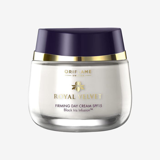 Oriflame Royal Velvet Firming Day Cream SPF 15 with Black Iris infusion™