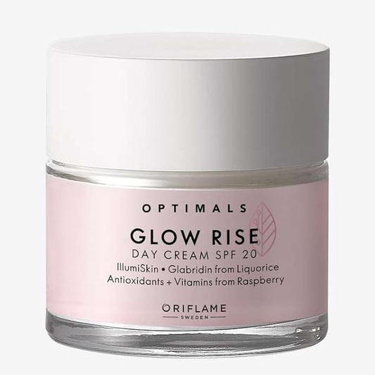 Oriflame Optimals Glow Rise Day Cream SPF 20 with Antioxidants and Vitamins