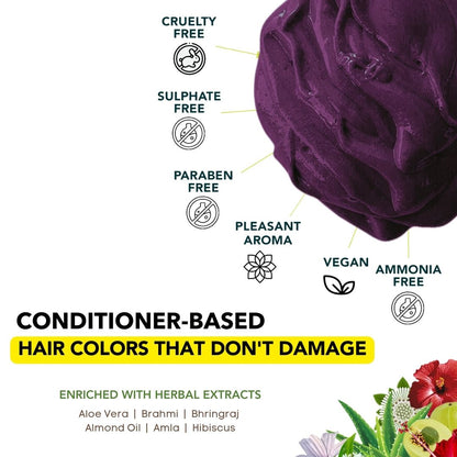 Amethyst Plum Semi-Permanent Hair Color