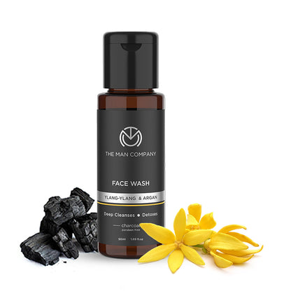 Charcoal Face Wash | Charcoal & Ylang-Ylang (50ml)