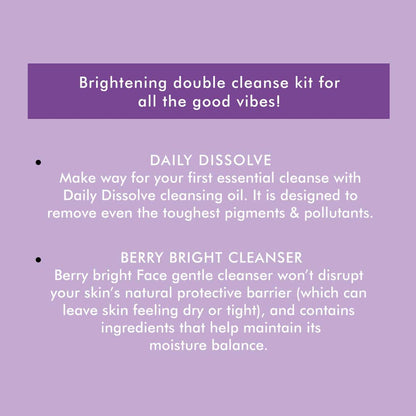 Brightening Double Cleanse Kit