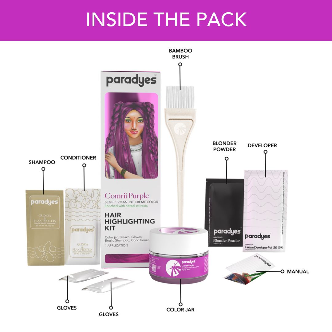 Comrii Purple Highlighting Kit