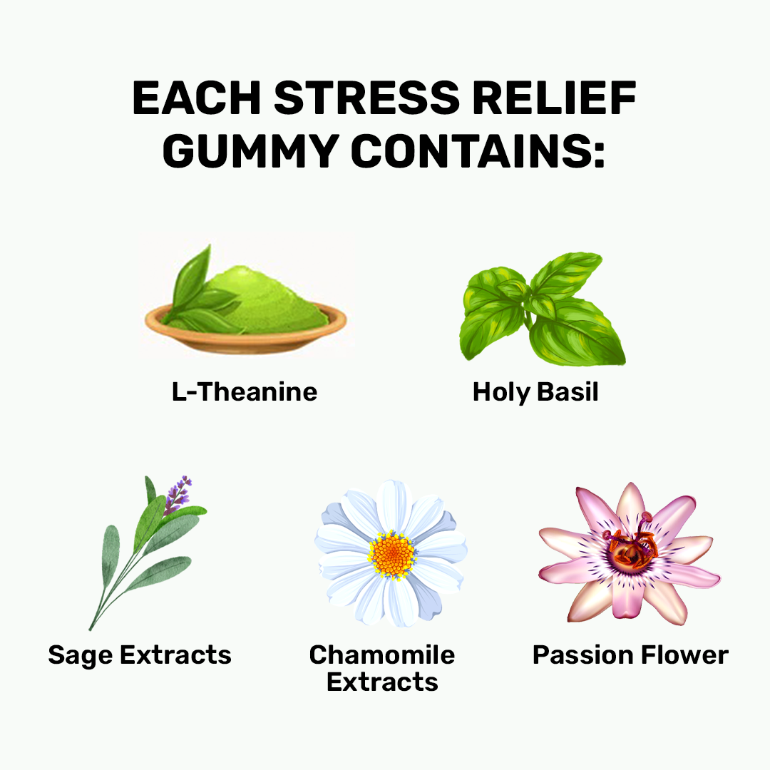 What's Up Stress Relief Gummies