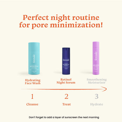 Pore minimizing essentials