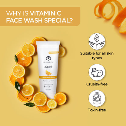 Vitamin C Face Wash | Vitamin C & Niacinamide (50ml)