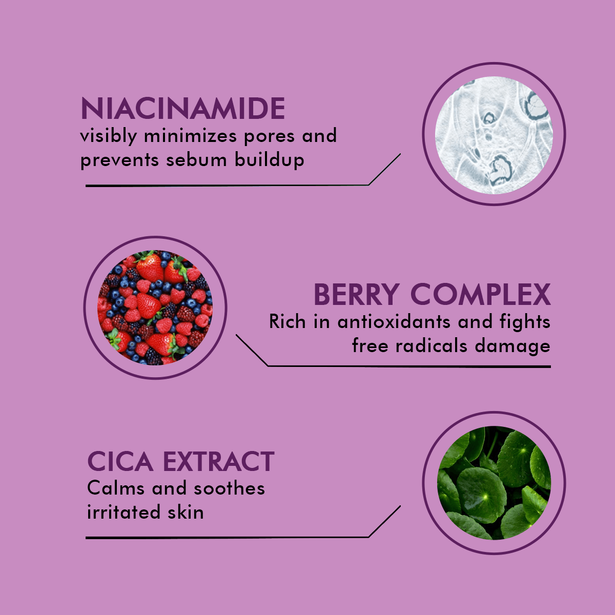Pore Refining Face Wash For Bright Skin | Niacinamide & Fruit Berry Complex
