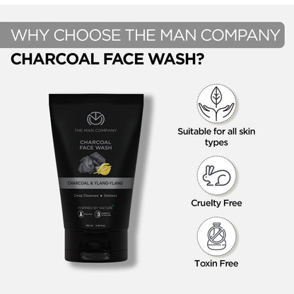 Charcoal Face Wash | Charcoal & Ylang Ylang