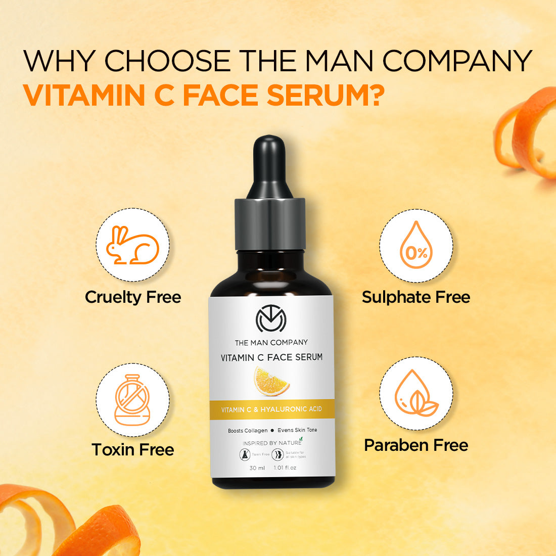 Vitamin C Face Serum | Vitamin C & Hyaluronic Acid