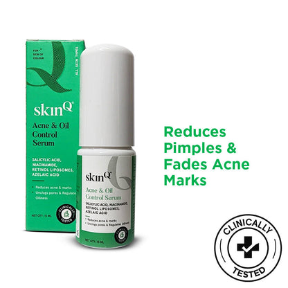 Acne & Oil Control Serum : Best Face Serum for Oily Acne-Prone Skin