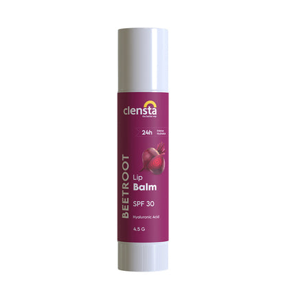 Beetroot Lip Balm | Hyaluronic Acid and SPF 30