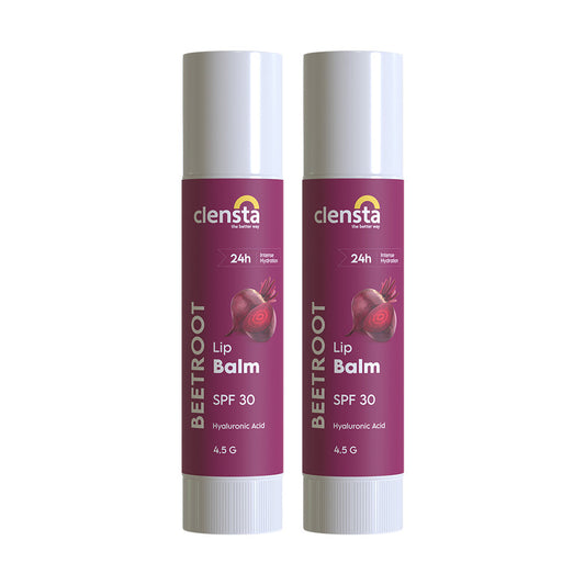 Beetroot Lip Balm | Hyaluronic Acid and SPF 30