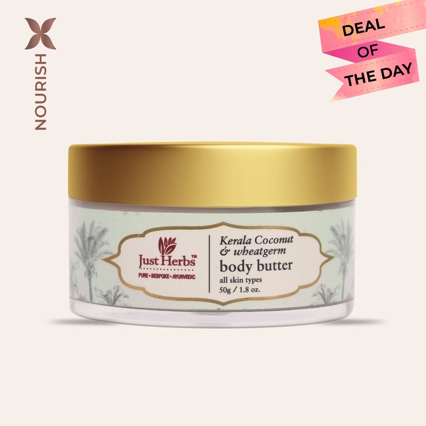 Kerala Coconut & Wheatgerm Body Butter 50 g