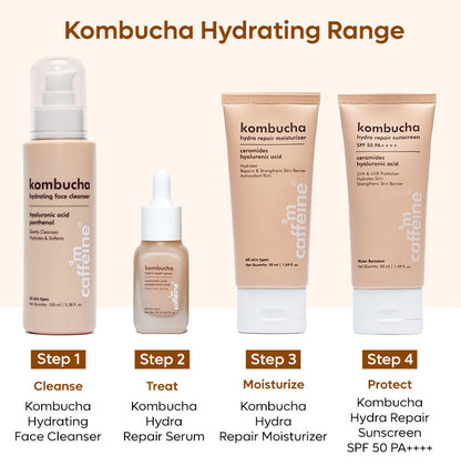 Kombucha Hydra Repair Face Moisturizer with HA & Ceramides - 50 ml