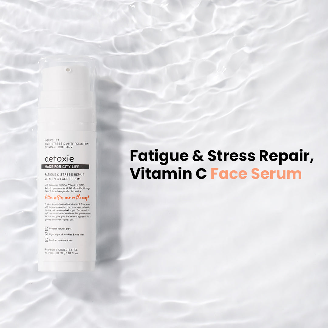 Fatigue & Stress Repair, Vitamin C Face Serum