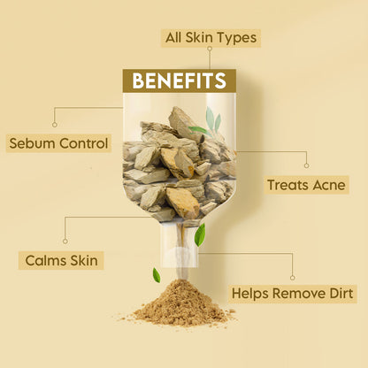 Multani Mitti Face Wash With 1% Salicylic Acid for clear skin