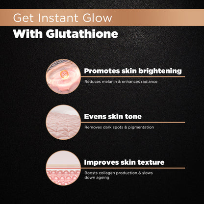 Glow Pro Face Scrub | Glutathione and Charcoal (100g)
