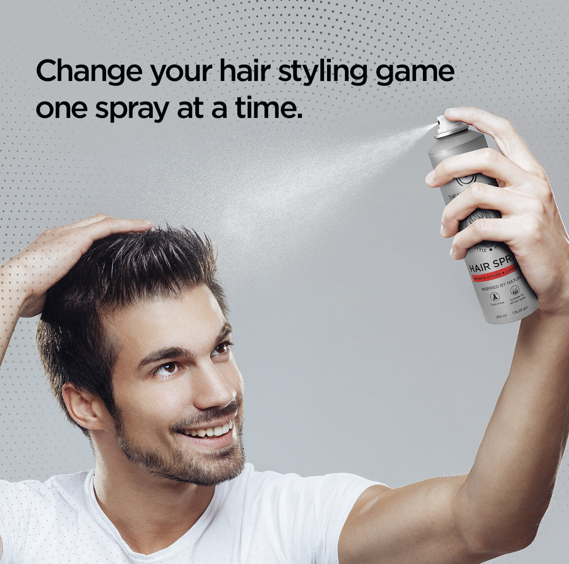 Hair Spray | Matte Salon Style Look
