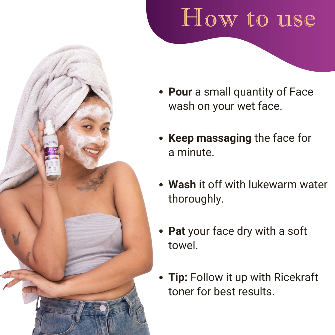 Enlive Nutri Enhance Face wash, 100ml