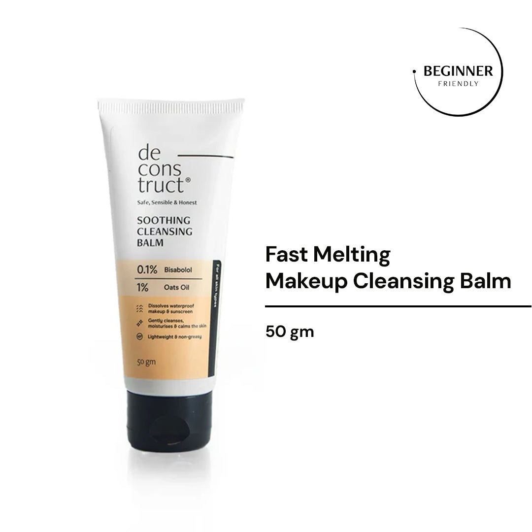 Soothing cleansing balm - 0.1% bisabolol and 1% Avena sativa Oil (oats oil)