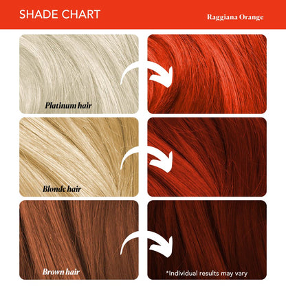 Raggiana Orange Semi-Permanent Hair Color