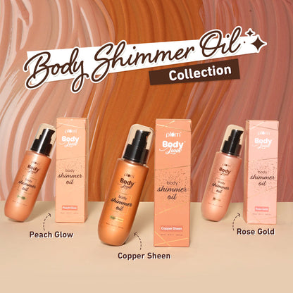 Body Shimmer Oil - Rose Gold by Plum BodyLovin'