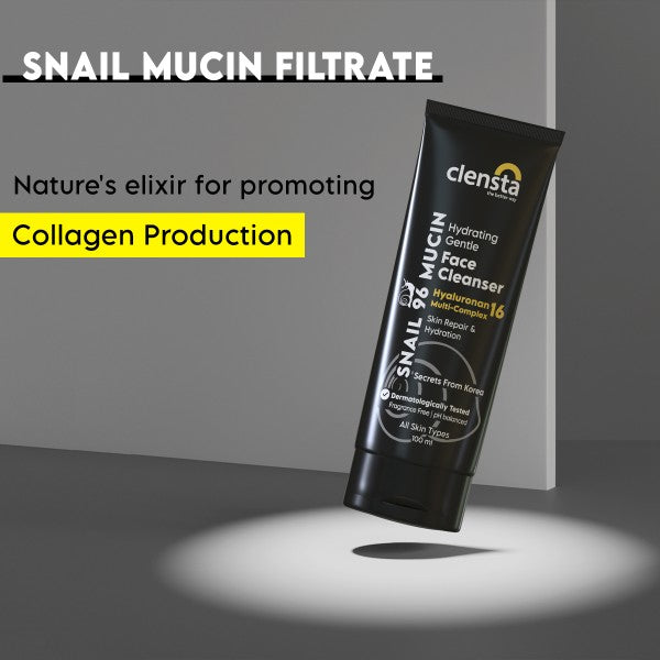 Snail 96 Mucin Face Cleanser for Skin Regeneration