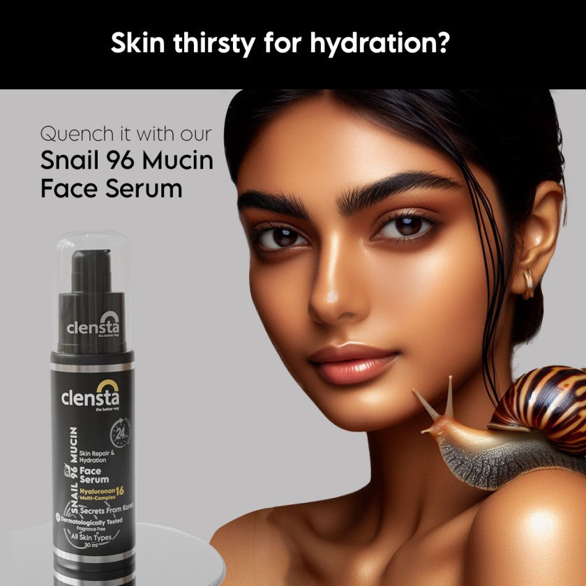 Snail 96 Mucin Face Serum for Skin Repair & Hydration