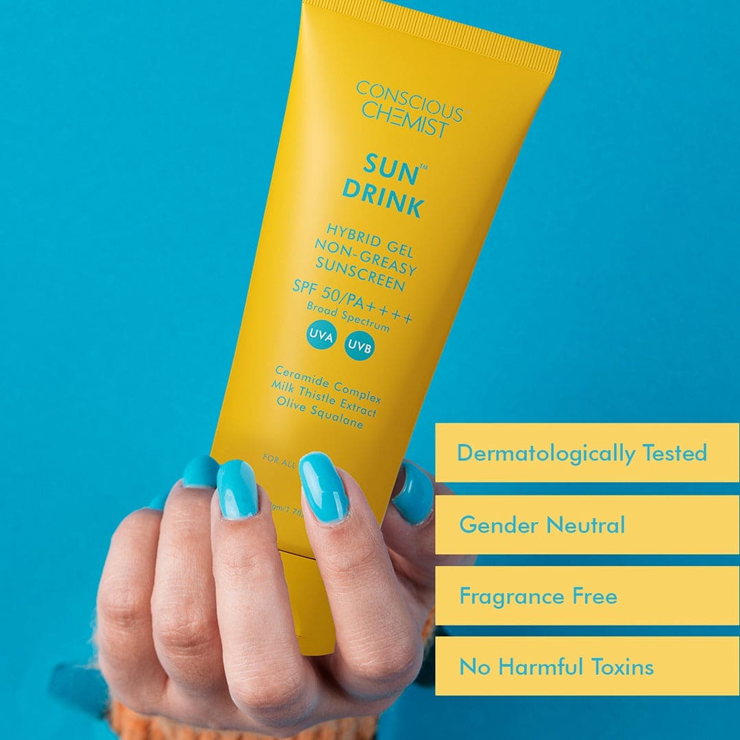 Hybrid Dewy-Finish Ceramide Sunscreen SPF50 PA++++ | Oil Free