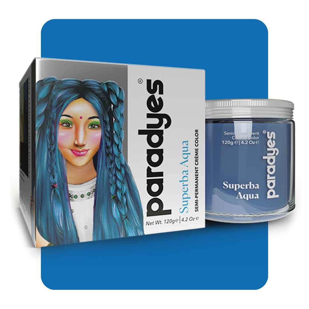 Superba Aqua Semi-Permanent Hair Color