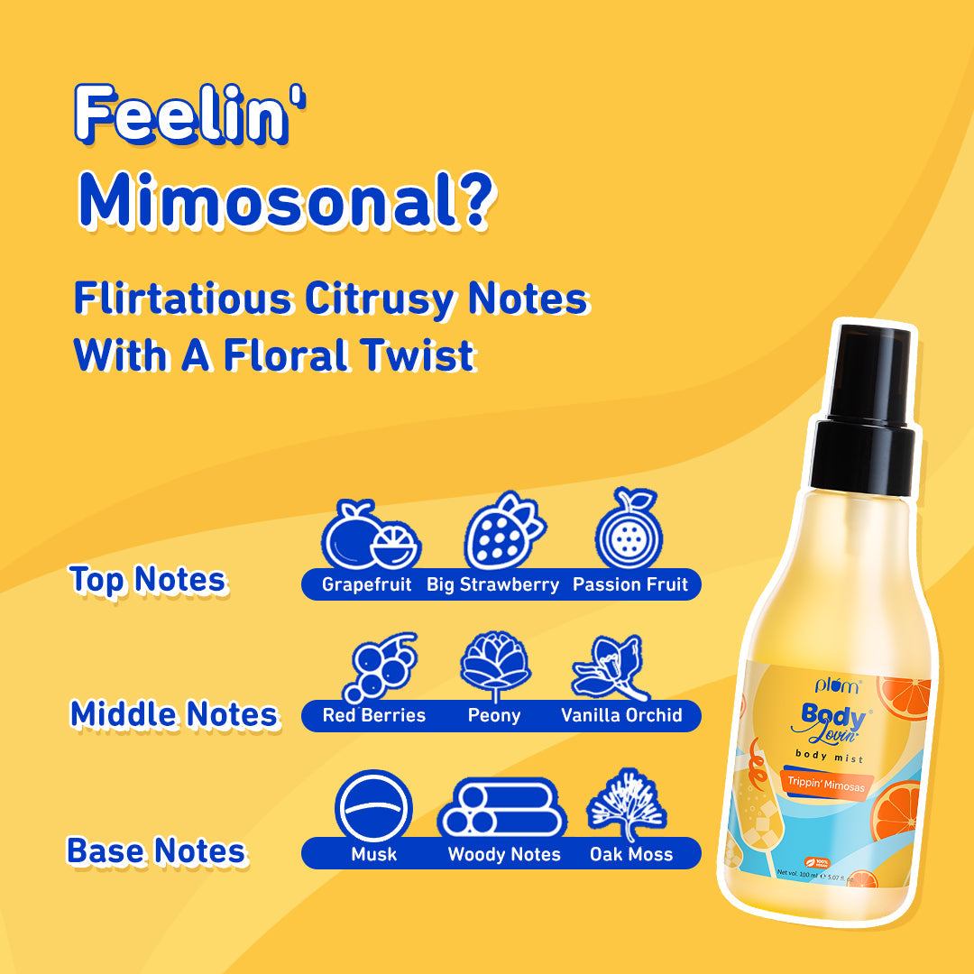 Trippin' Mimosas Body Mist by Plum BodyLovin'