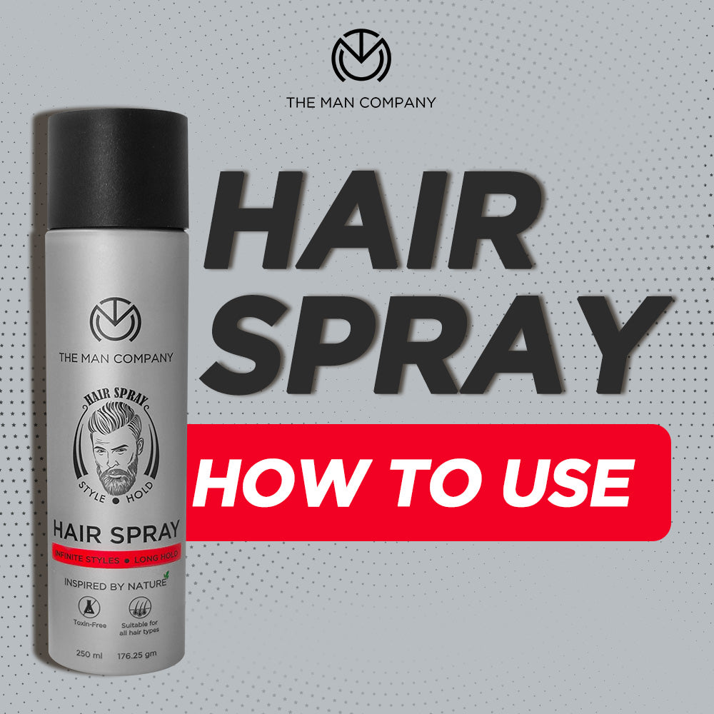 Hair Spray | Matte Salon Style Look