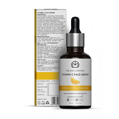 Vitamin C Face Serum | Vitamin C & Hyaluronic Acid