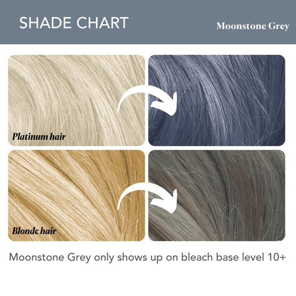 Moonstone Grey Semi-Permanent Hair Color
