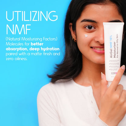 AirGel NMF-15% Moisturiser for Oily Skin, 100ml