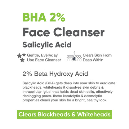 BHA-2% Salicylic Acid Face Cleanser, 100ml