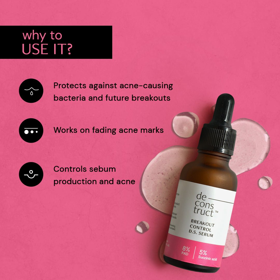 Breakout Control D.S. Serum -  5% Succinic Acid + 8% PAD (Potassium Azeloyl Diglycinate)