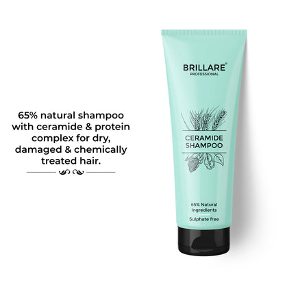 Ceramide Shampoo For Dry, Damaged & chemically Treated Hair