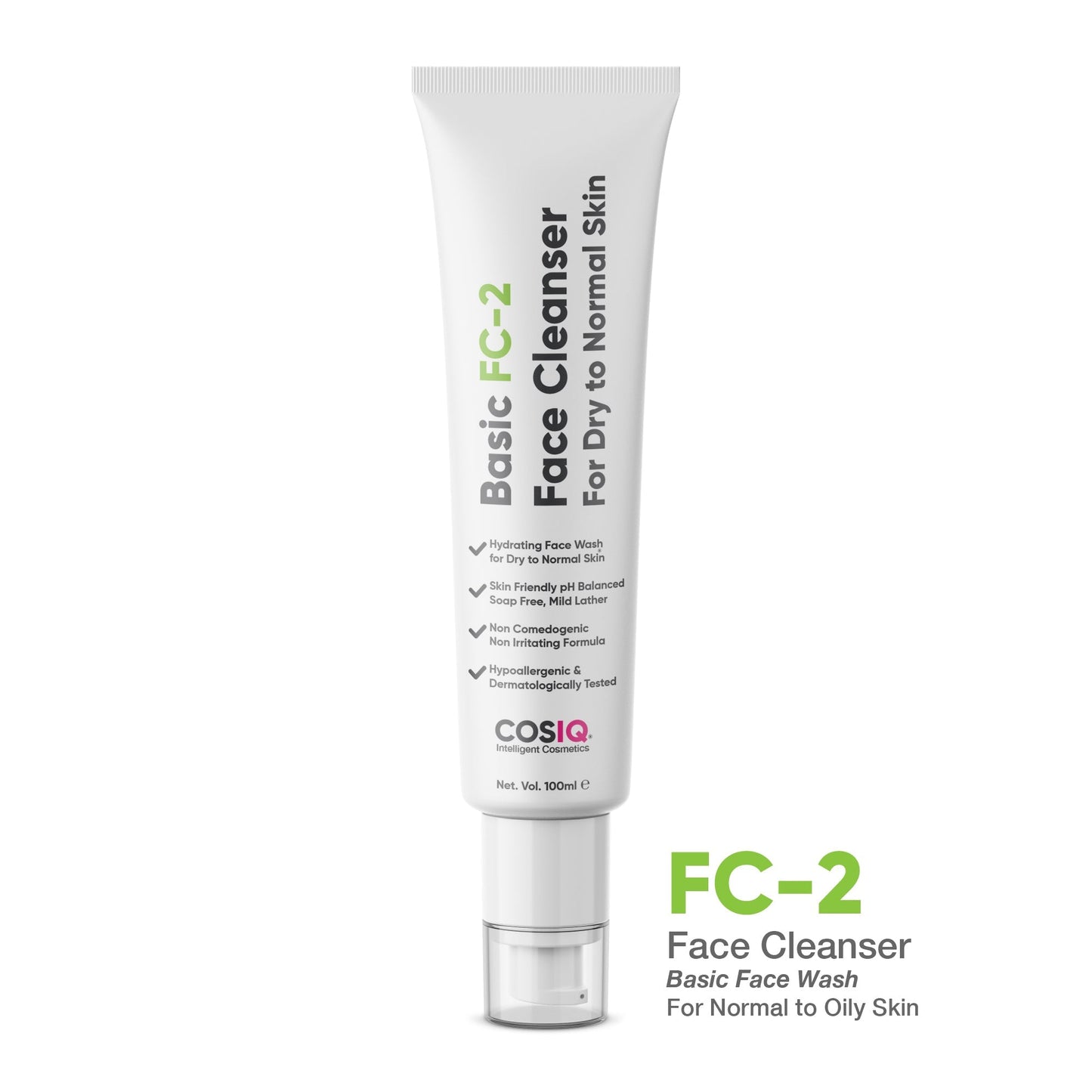 FC-2 Basic Face Cleanser for Dry Skin, 100ml