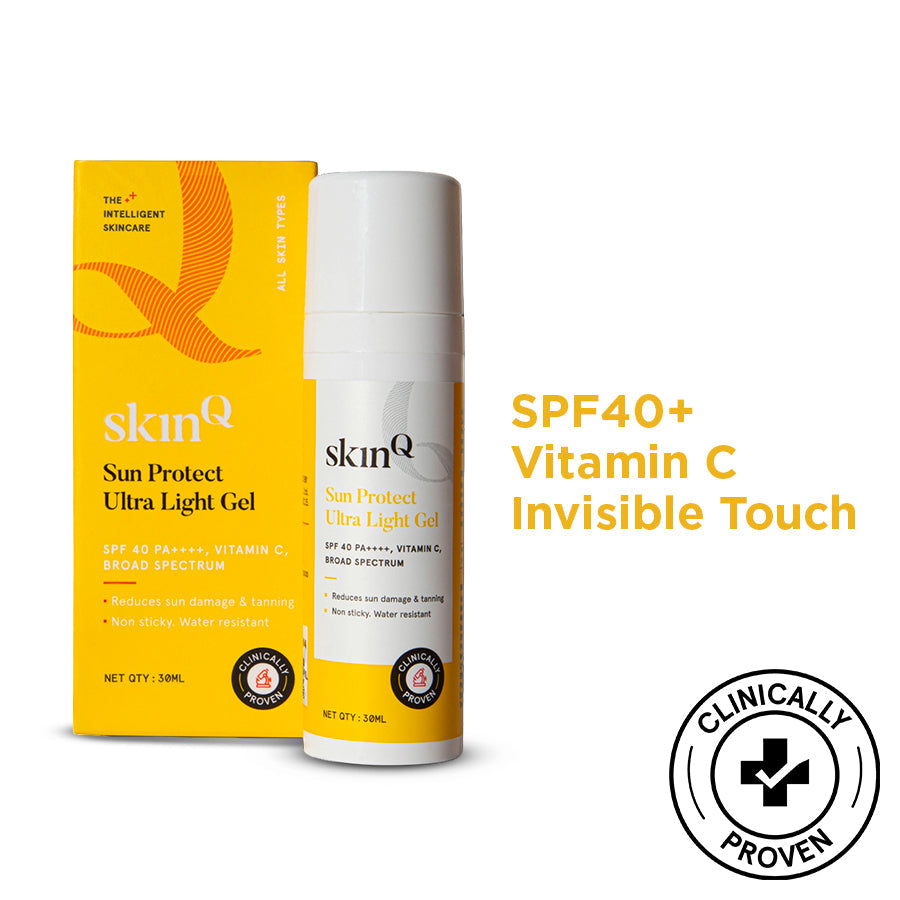 Sun Protect Ultra Light Non Sticky Sunscreen Gel: SPF 40 PA++++ with Vitamin C Pack