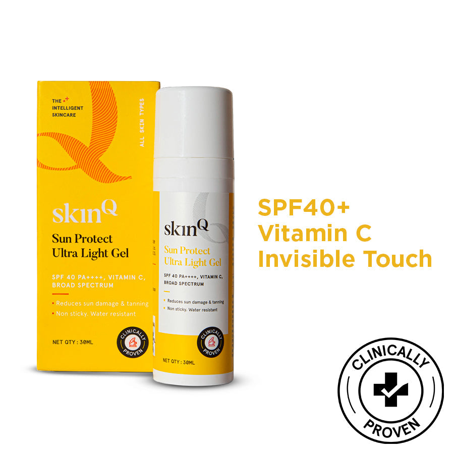 Sun Protect Ultra Light Non Sticky Sunscreen Gel: SPF 40 PA++++ with Vitamin C