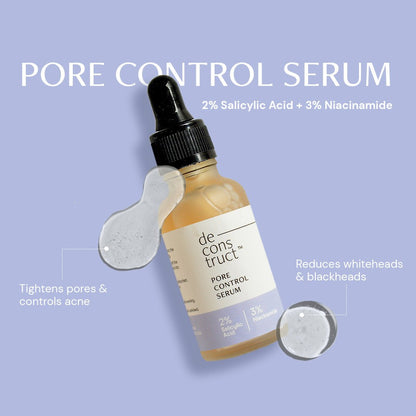 Oil Control Duo - Pore Control Serum + Brightening Serum