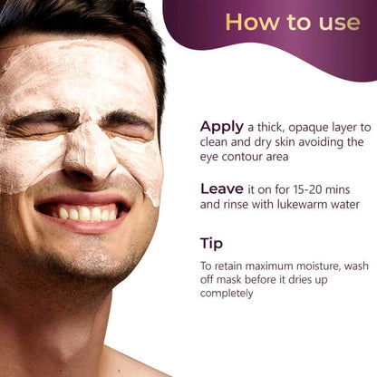 Red Vine Face Mask For Men