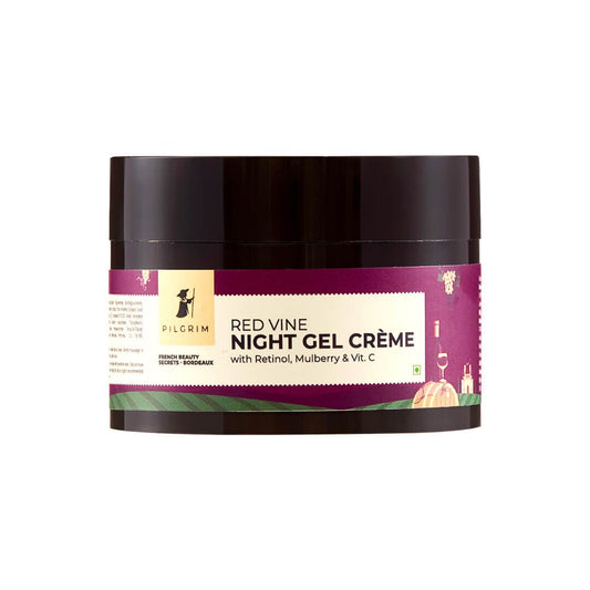 Red Vine Night Gel Crème with Retinol, Mulberry & Vit. C 50gm