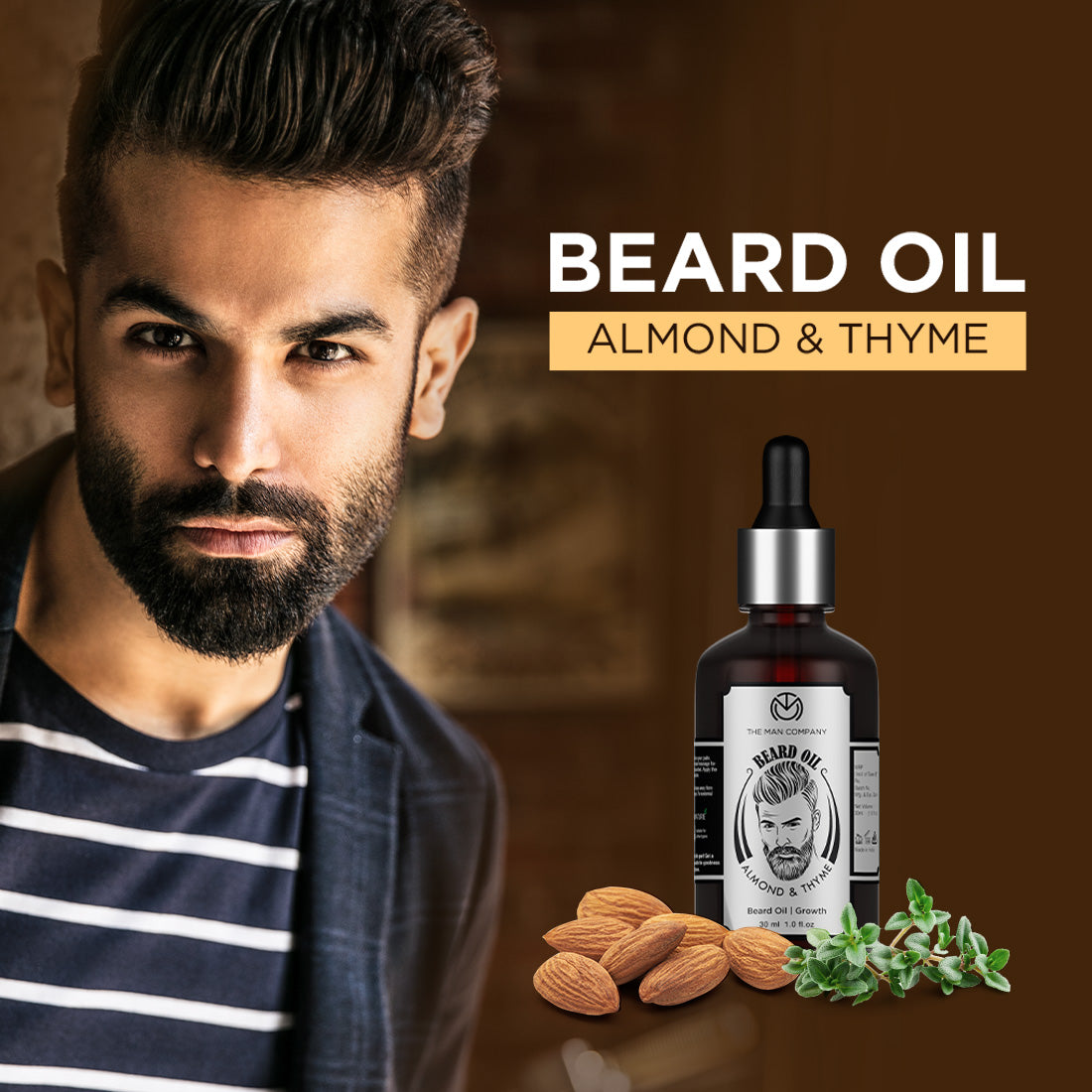 Beard Oil | Almond & Thyme