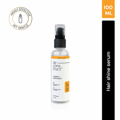 Vitamin C Hair Serum - 1 % Vitamin C Complex + 0.2% Vitamin E | Hair Shine Serum for Women & Men